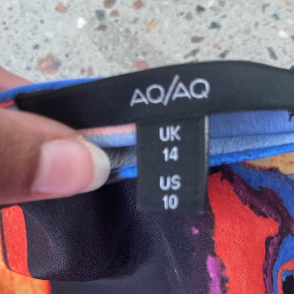 AQAQ Velma asymmetric top sz 10 US - Picture 10 of 13